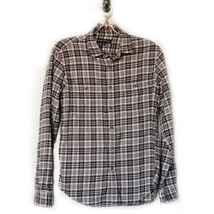 J Crew Mercantile Men's Plaid Flannel Long Sleeve Button Downs Shirt Siz…